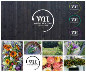 Logo Design by Bittersweet for Withy Hollow Flower Farm | Design #15394589