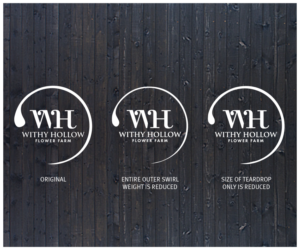 Logo Design by Bittersweet for Withy Hollow Flower Farm | Design: #15394590