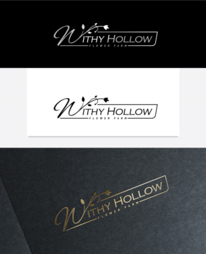 Logo Design by somani for Withy Hollow Flower Farm | Design: #15382430