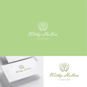 Logo Design by kolevvp for Withy Hollow Flower Farm | Design #15358156