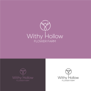 Logo Design by kolevvp for Withy Hollow Flower Farm | Design: #15358169