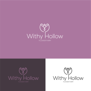 Logo Design by kolevvp for Withy Hollow Flower Farm | Design: #15358170