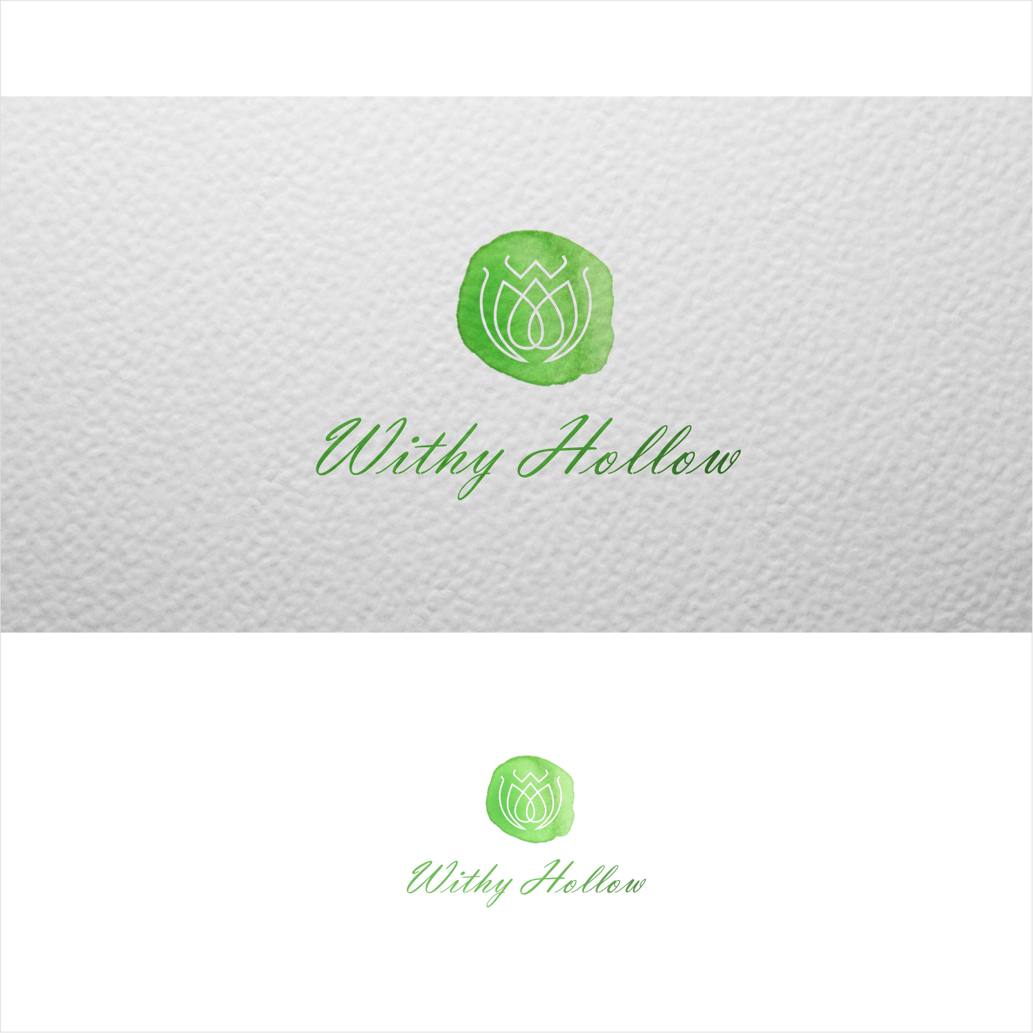 Logo Design by kolevvp for Withy Hollow Flower Farm | Design #15360225