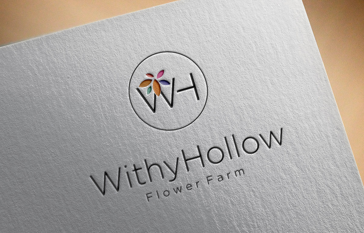 Logo Design by Atec for Withy Hollow Flower Farm | Design #15359520