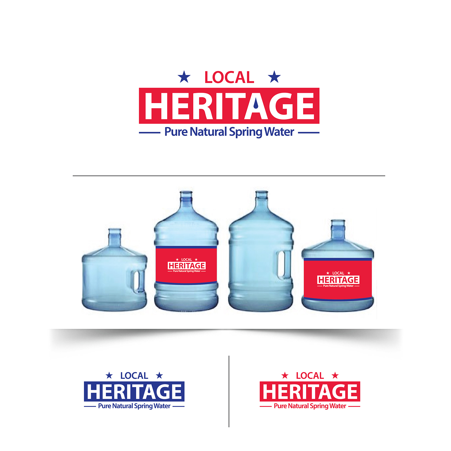 Logo Design by zdmedia for Mountain Valley Water | Design #15360170