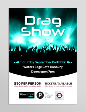 Drag Show Flyer | Diseño de Flyer por Titan Solbiz