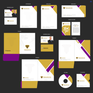 Schreibwaren-Design von uniquedesign10 für Treasure Tax, LLC | Design: #15368002