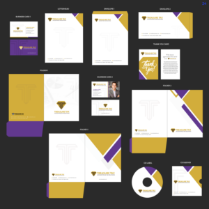 Schreibwaren-Design von uniquedesign10 für Treasure Tax, LLC | Design: #15410722