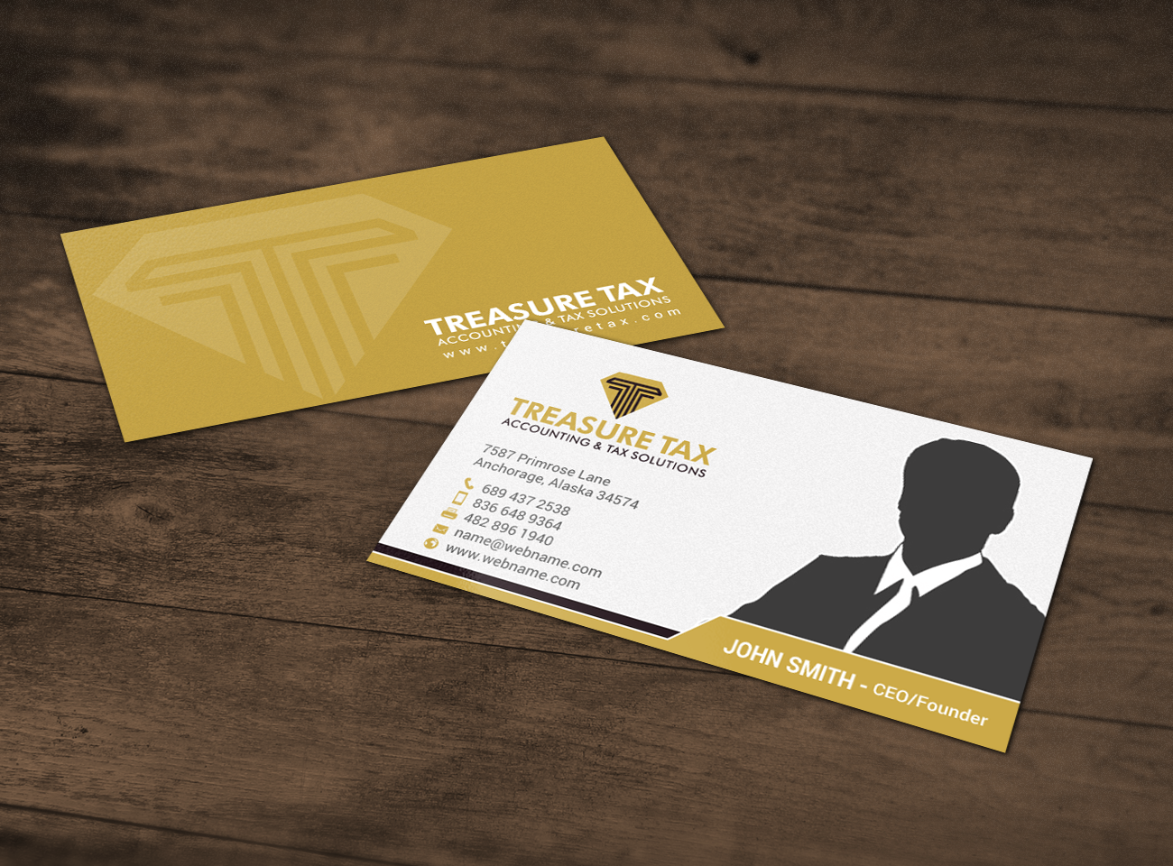 Schreibwaren-Design von chandrayaan.creative für Treasure Tax, LLC | Design #15363241