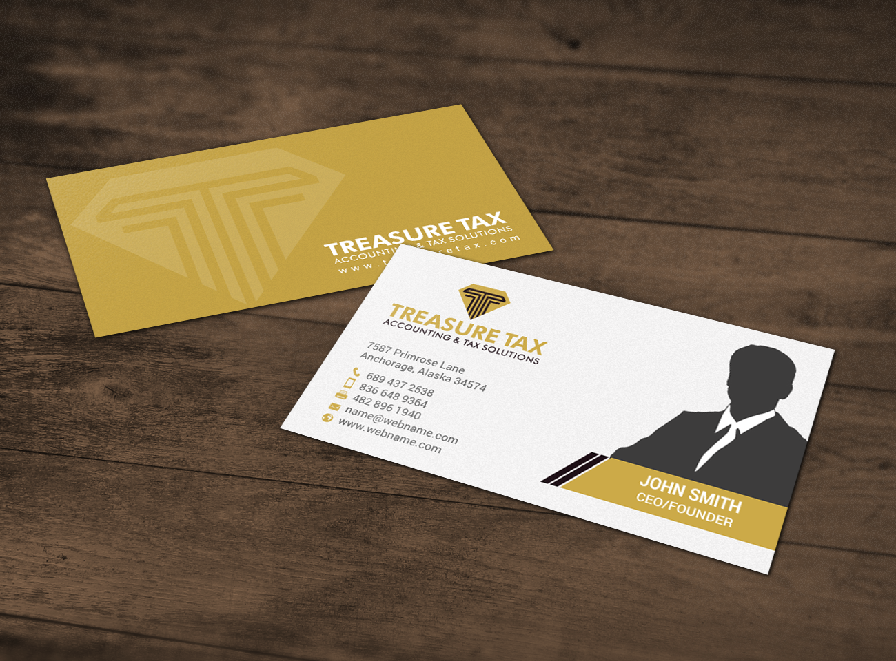 Schreibwaren-Design von chandrayaan.creative für Treasure Tax, LLC | Design #15363244