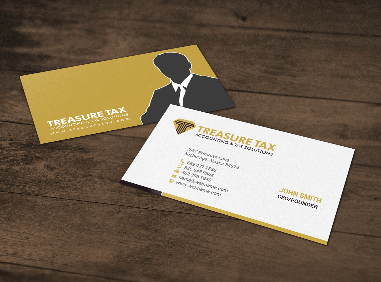 Schreibwaren-Design von chandrayaan.creative für Treasure Tax, LLC | Design #15363277