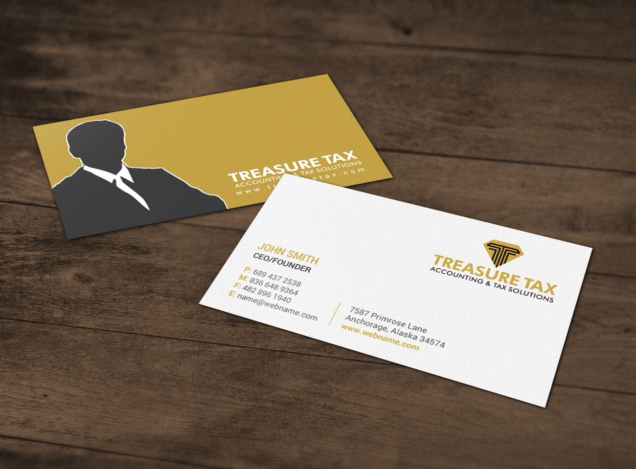 Schreibwaren-Design von chandrayaan.creative für Treasure Tax, LLC | Design #15363425