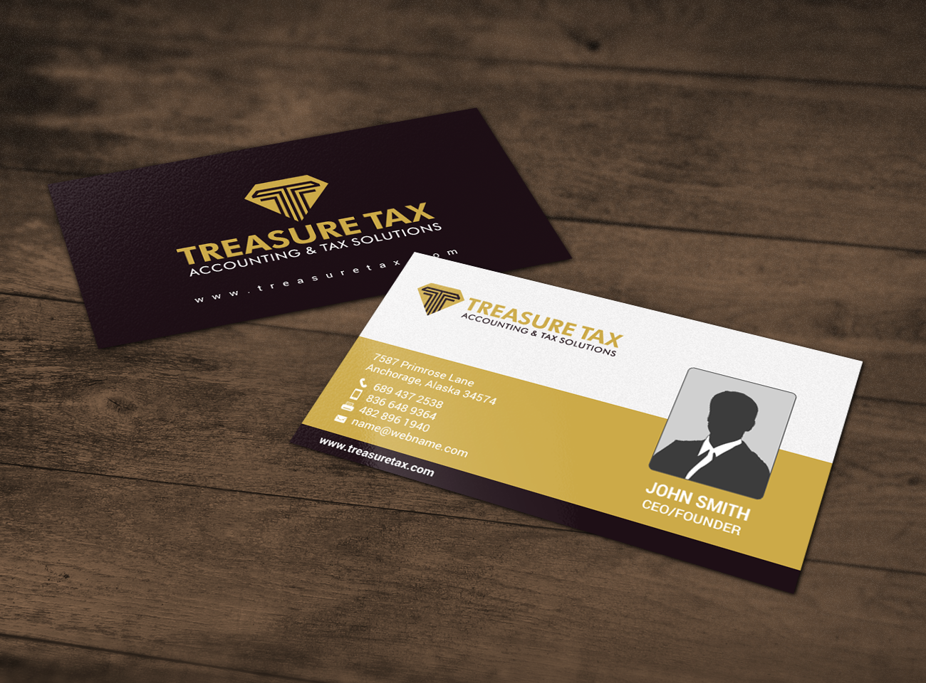 Schreibwaren-Design von chandrayaan.creative für Treasure Tax, LLC | Design #15363455