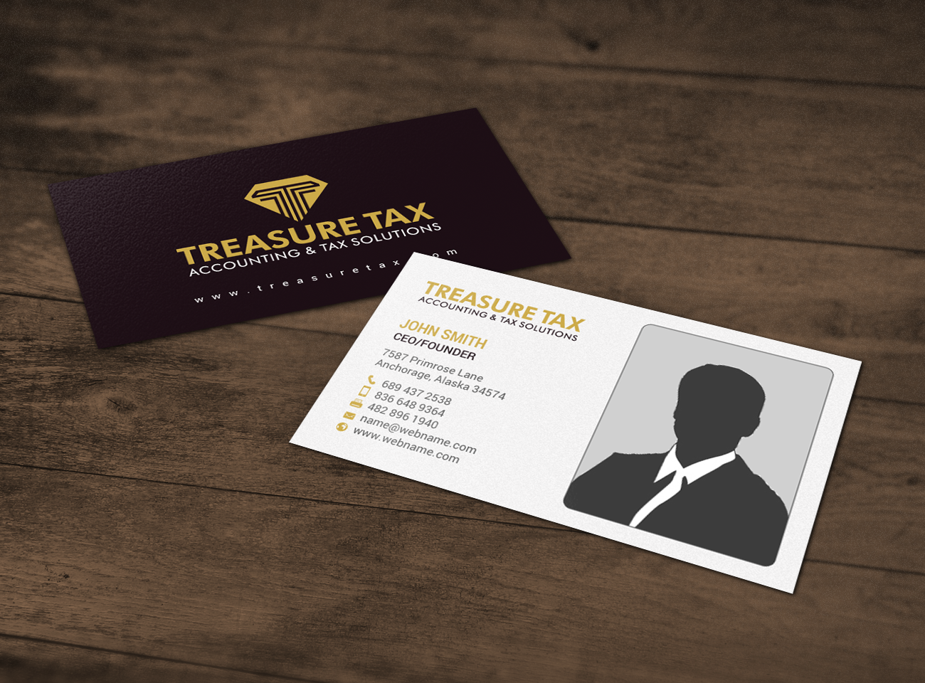 Schreibwaren-Design von chandrayaan.creative für Treasure Tax, LLC | Design #15363456