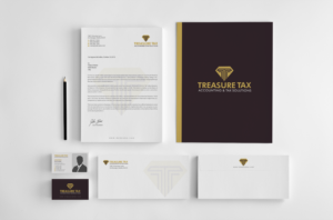 Schreibwaren-Design von chandrayaan.creative für Treasure Tax, LLC | Design: #15371084