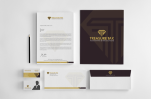 Schreibwaren-Design von chandrayaan.creative für Treasure Tax, LLC | Design: #15371092