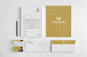 Schreibwaren-Design von chandrayaan.creative für Treasure Tax, LLC | Design: #15371095