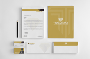 Schreibwaren-Design von chandrayaan.creative für Treasure Tax, LLC | Design: #15371096
