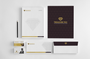 Schreibwaren-Design von chandrayaan.creative für Treasure Tax, LLC | Design: #15377559