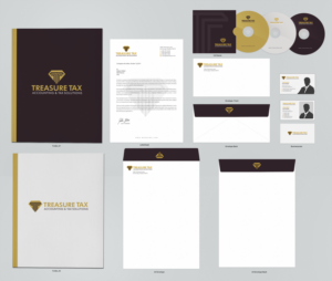 Schreibwaren-Design von chandrayaan.creative für Treasure Tax, LLC | Design: #15423929