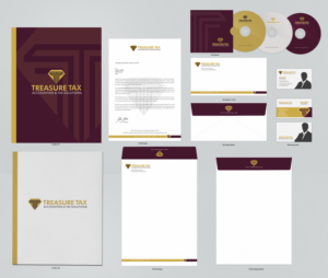 Schreibwaren-Design von chandrayaan.creative für Treasure Tax, LLC | Design: #15450361