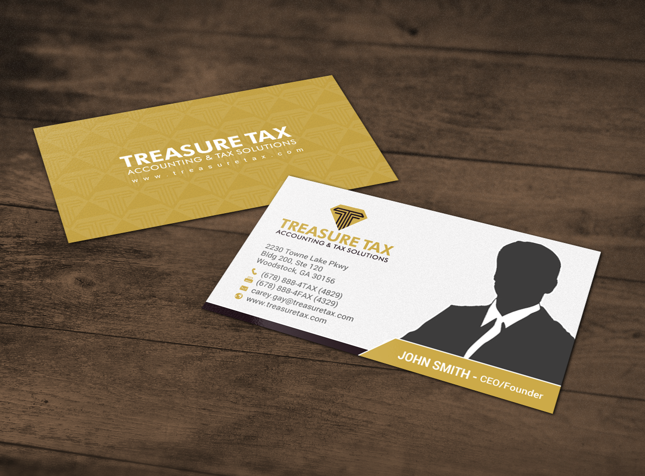 Schreibwaren-Design von chandrayaan.creative für Treasure Tax, LLC | Design #15554141