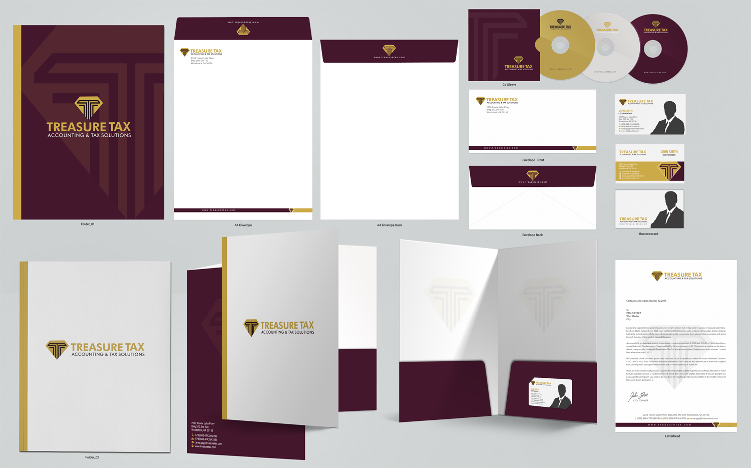 Schreibwaren-Design von chandrayaan.creative für Treasure Tax, LLC | Design #15554142