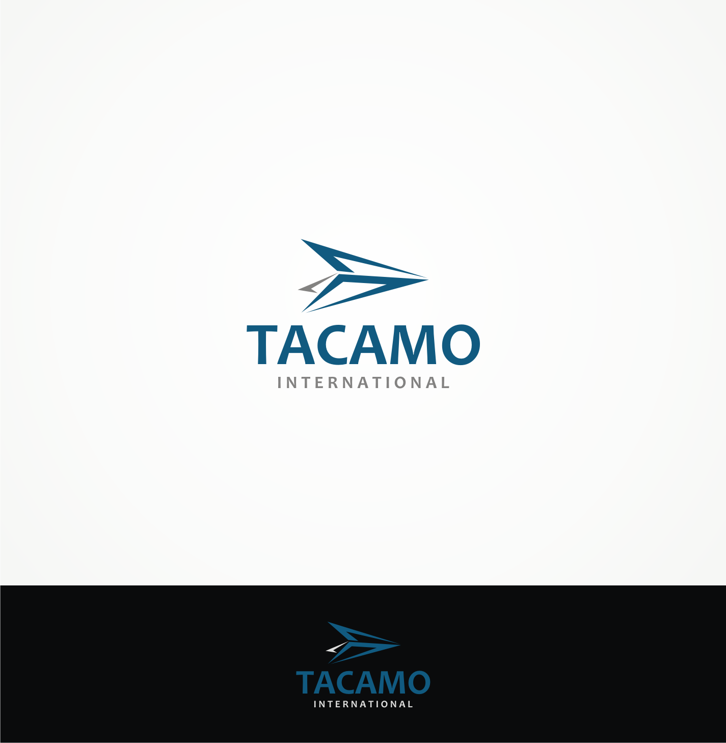Logo Design by T I K H E - L M W for Tacamo International | Design #15556143