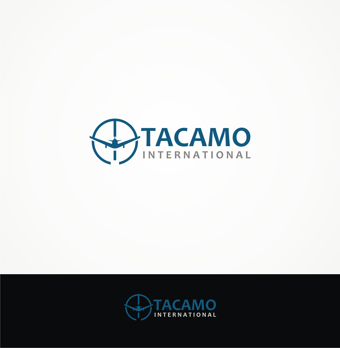 Logo Design by T I K H E - L M W for Tacamo International | Design #15556145