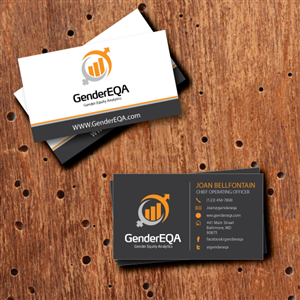 Business Card Design by TedAtkinson for GenderEQA | Design #2585463