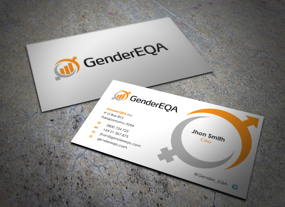 Design de Carte de Visite par Eggo May P pour GenderEQA | Design #2593599
