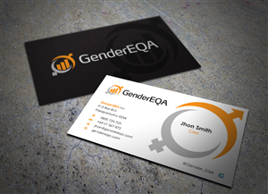 Business Card Design by Eggo May P for GenderEQA | Design: #2593603