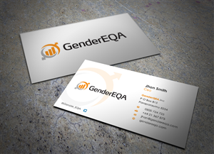 Business Card Design by Eggo May P for GenderEQA | Design: #2593628