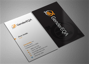 Business Card Design by Eggo May P for GenderEQA | Design: #2598469