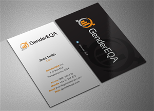 Business Card Design by Eggo May P for GenderEQA | Design: #2603120