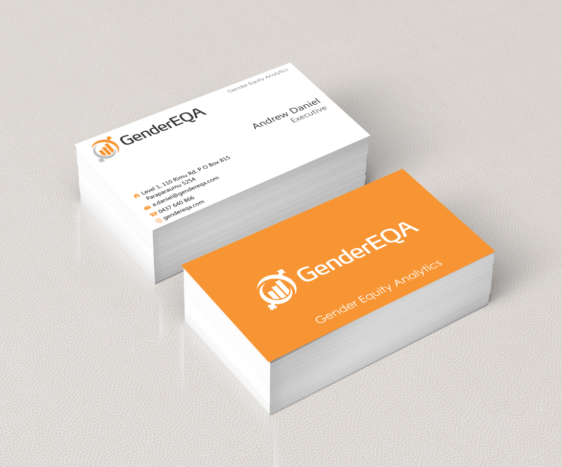 Business Card Design by  Fox for GenderEQA | Design #2594541