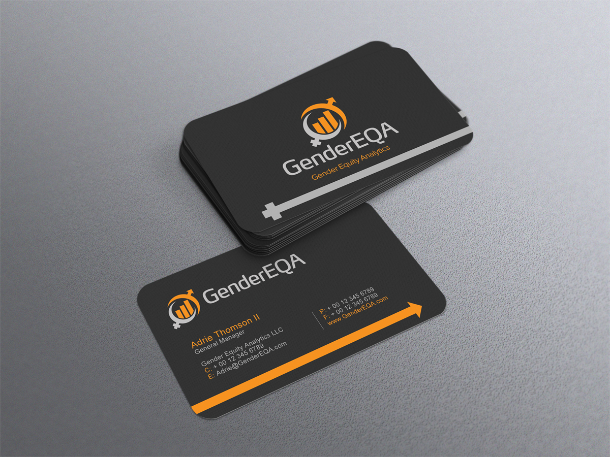 Business Card Design by diRtY.EMM for GenderEQA | Design #2583895