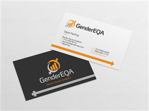Business Card Design by diRtY.EMM for GenderEQA | Design: #2706497