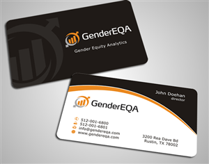 Business Card Design by SKYdesign for GenderEQA | Design: #2585658