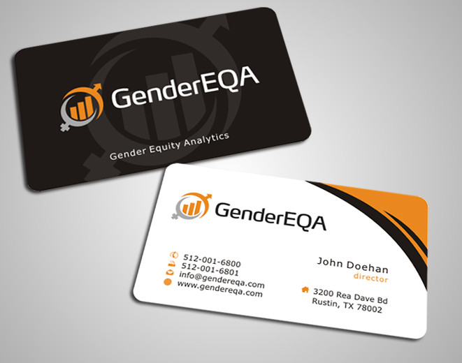 Business Card Design by SKYdesign for GenderEQA | Design #2585663