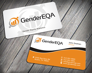 Business Card Design by SKYdesign for GenderEQA | Design: #2585666