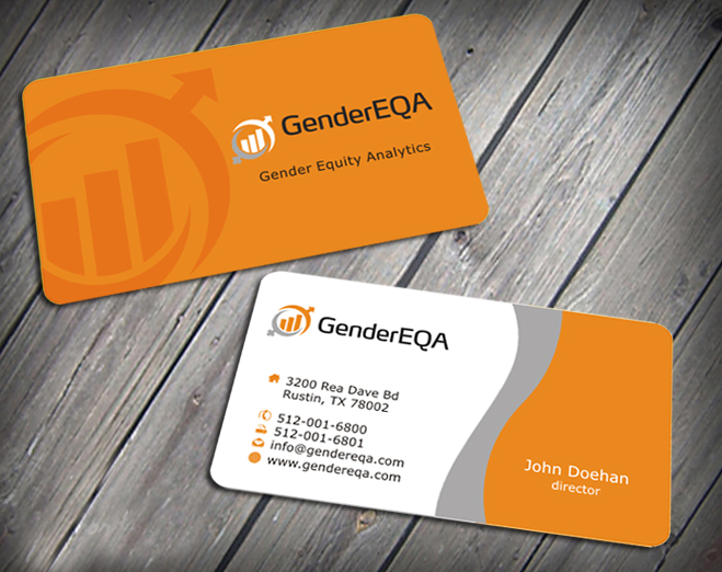 Business Card Design by SKYdesign for GenderEQA | Design #2585669