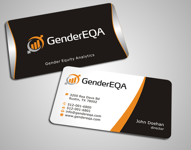 Business Card Design by SKYdesign for GenderEQA | Design #2585673