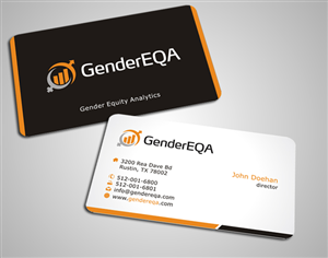 Business Card Design by SKYdesign for GenderEQA | Design: #2585676