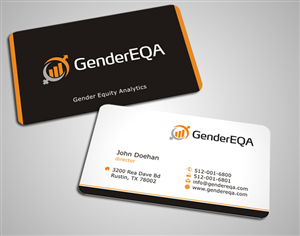 Business Card Design by SKYdesign for GenderEQA | Design: #2585680