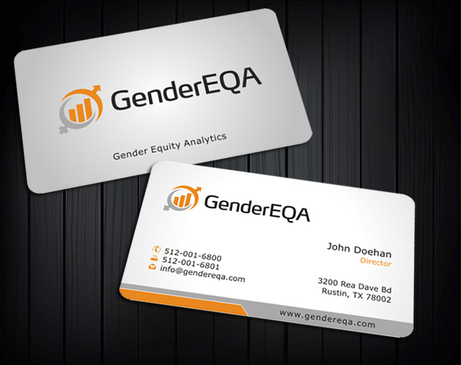 Business Card Design by SKYdesign for GenderEQA | Design #2585686
