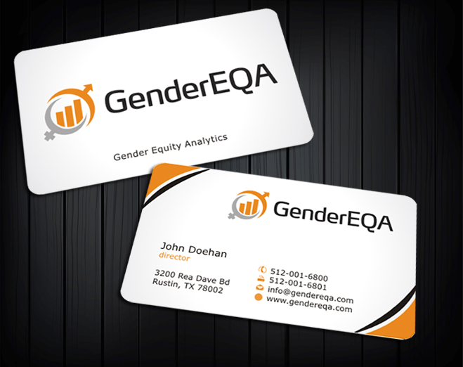 Business Card Design by SKYdesign for GenderEQA | Design #2585690