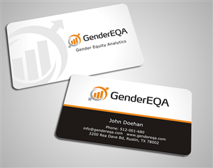 Business Card Design by SKYdesign for GenderEQA | Design: #2585692