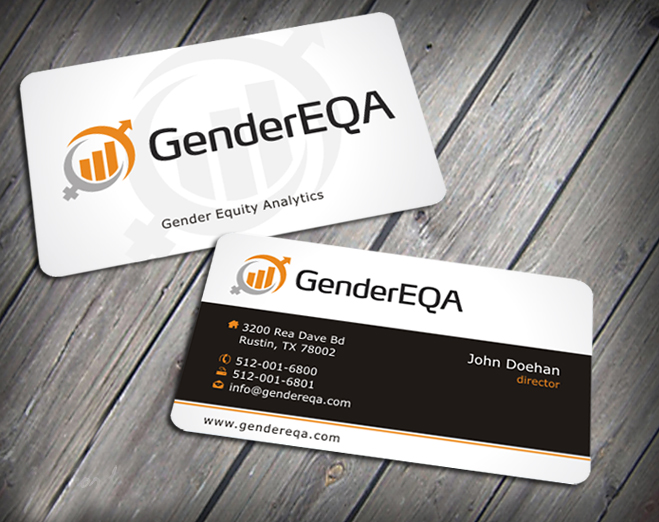 Business Card Design by SKYdesign for GenderEQA | Design #2585693