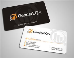 Business Card Design by SKYdesign for GenderEQA | Design: #2585695
